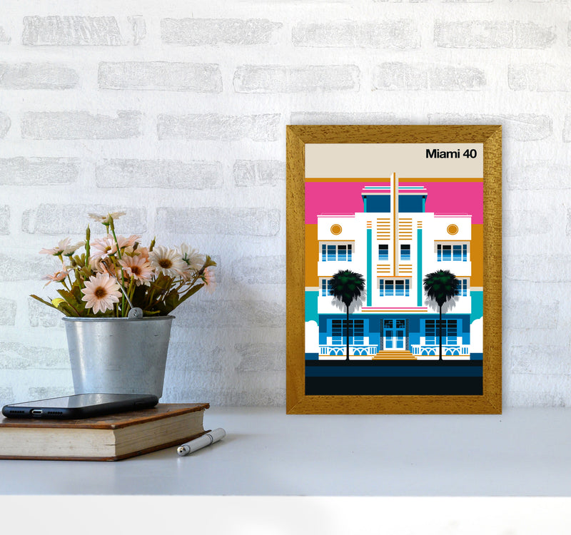 Miami 40 Art Print by Bo Lundberg A4 Print Only