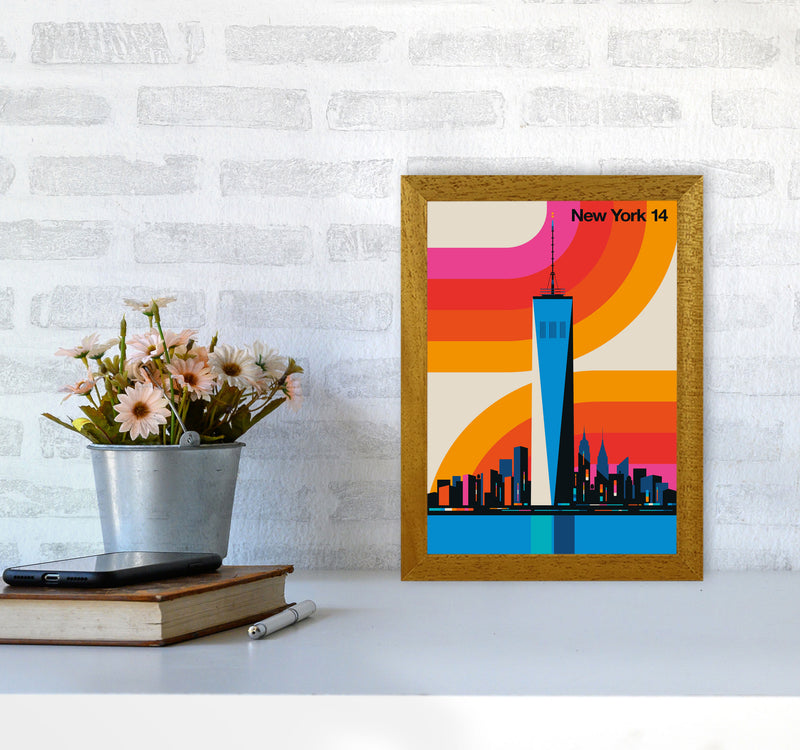 New York 14 Art Print by Bo Lundberg A4 Print Only