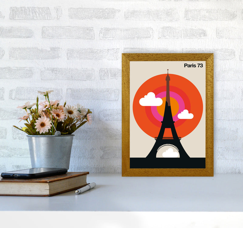 Paris 73 Art Print by Bo Lundberg A4 Print Only