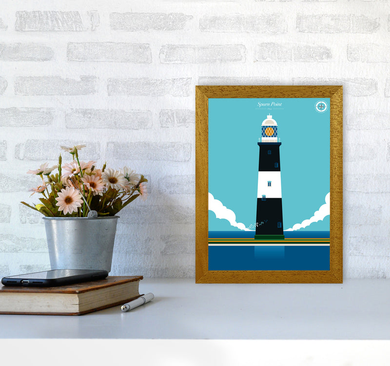 Spurn Point Art Print by Bo Lundberg A4 Print Only