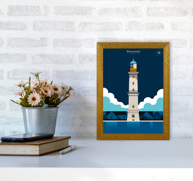 Warnemünde Art Print by Bo Lundberg A4 Print Only