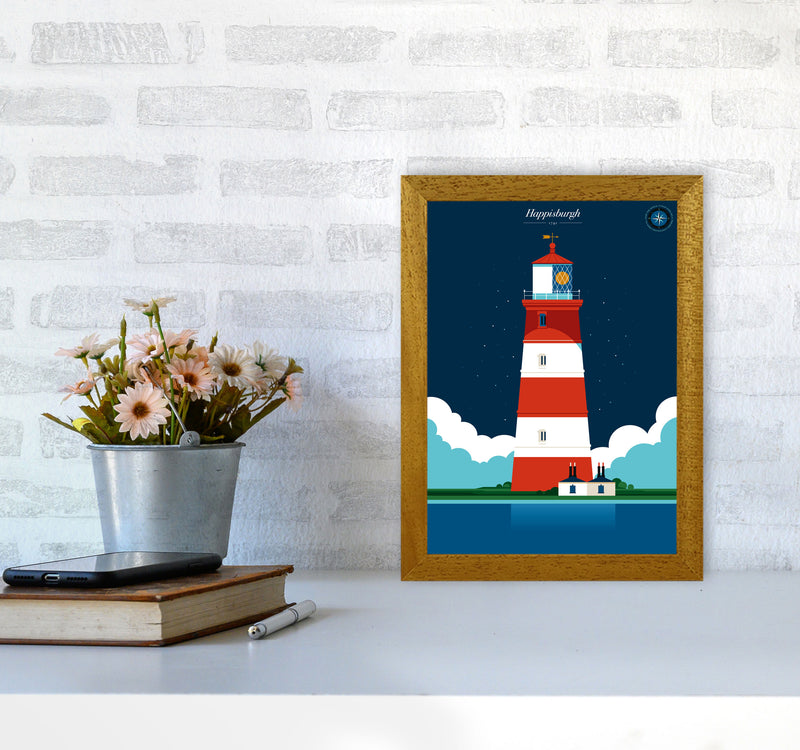 Happisburgh Art Print by Bo Lundberg A4 Print Only