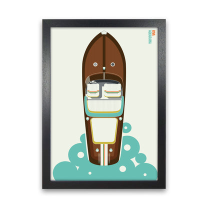 Icons Riva Art Print by Bo Lundberg Black Grain