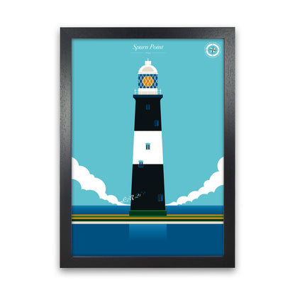 Spurn Point Art Print by Bo Lundberg Black Grain