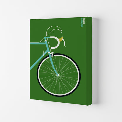 Icons Bianchi Front Art Print by Bo Lundberg Canvas