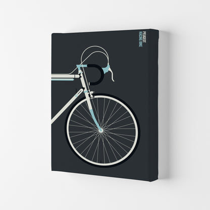 Peugeot front Art Print by Bo Lundberg Canvas