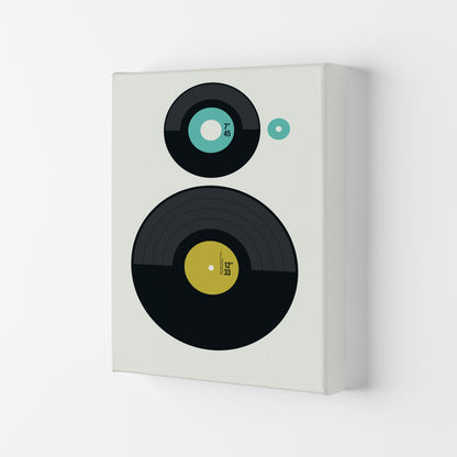Icons LP vs EP Rev Art Print by Bo Lundberg Canvas
