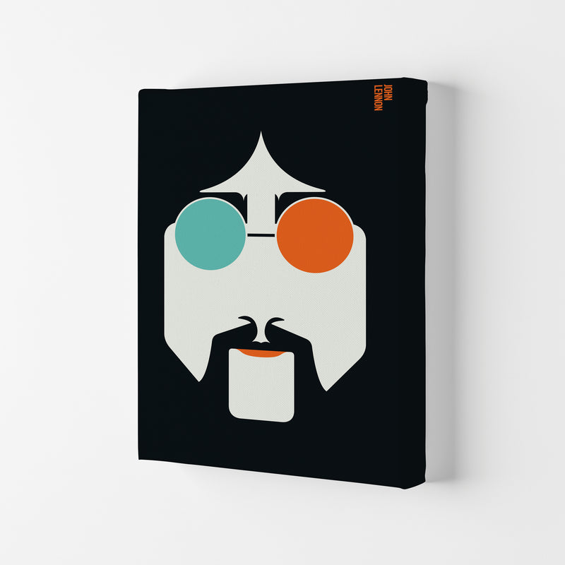 Icons John Lennon Art Print by Bo Lundberg Canvas