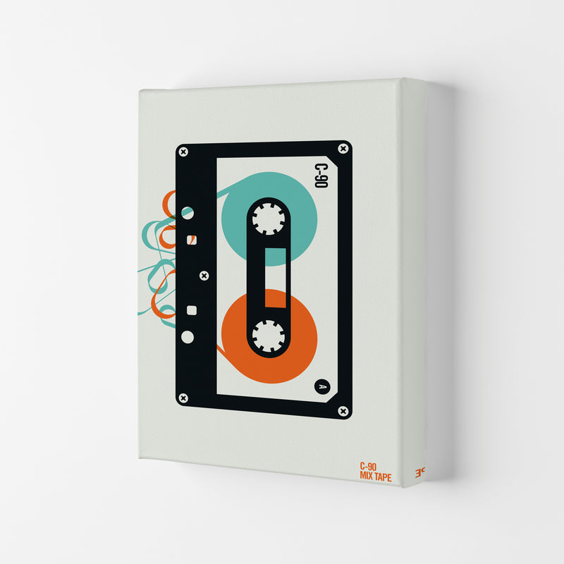 Icons Mixtape Art Print by Bo Lundberg Canvas