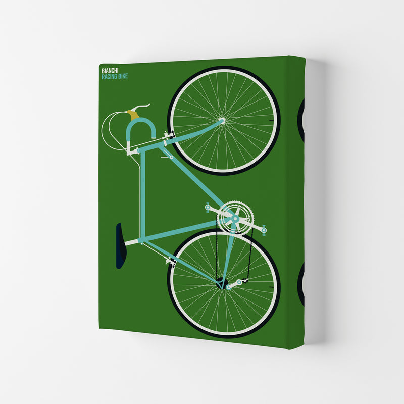 Icons Bianchi Full Art Print by Bo Lundberg Canvas