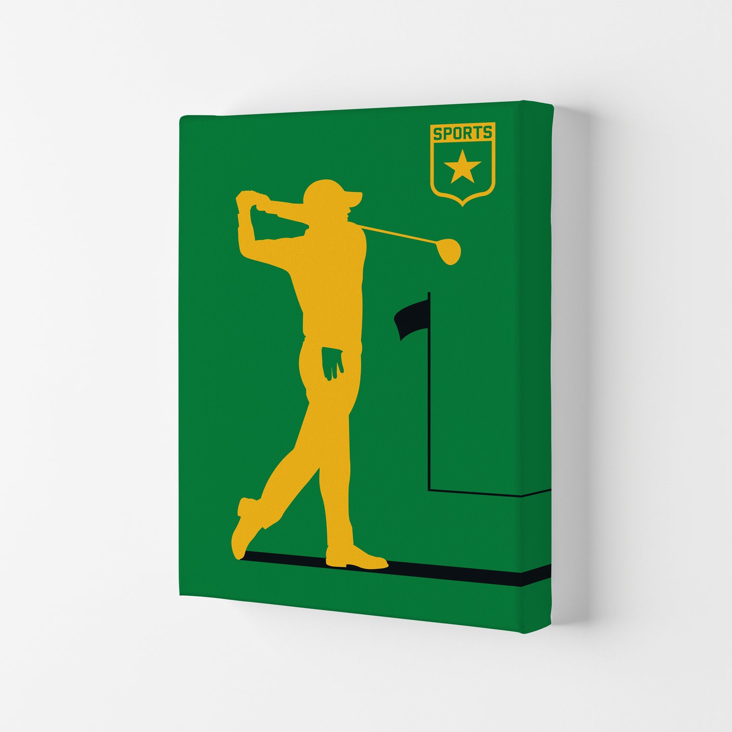 Golf Green Art Print by Bo Lundberg Canvas