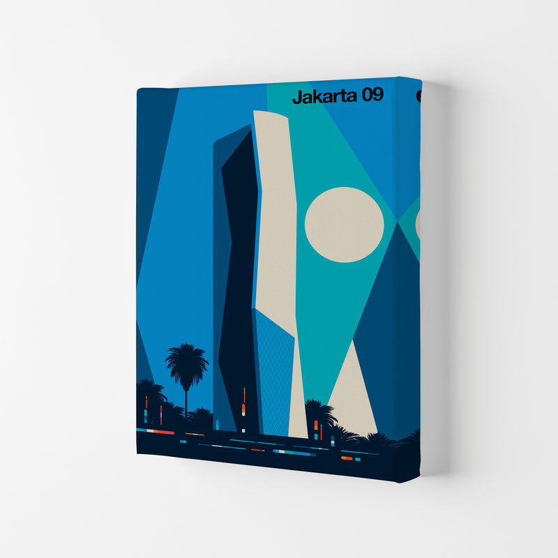 Jakarta 09 Art Print by Bo Lundberg Canvas