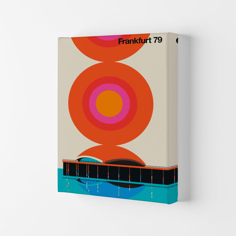 Frankfurt 79 Art Print by Bo Lundberg Canvas