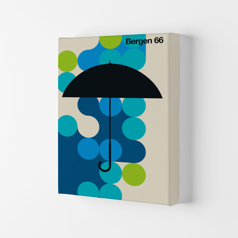 Bergen 66 Art Print by Bo Lundberg Canvas