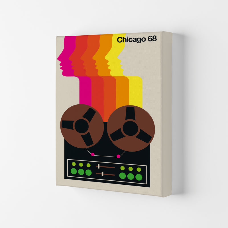 Chicago 68 Art Print by Bo Lundberg Canvas