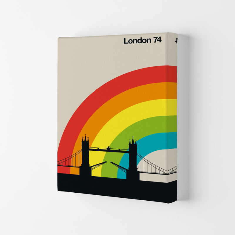 London 74 Art Print by Bo Lundberg Canvas