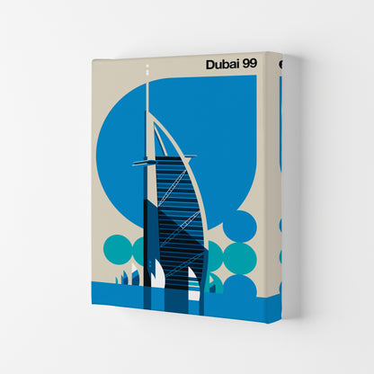Dubai 99 Art Print by Bo Lundberg Canvas