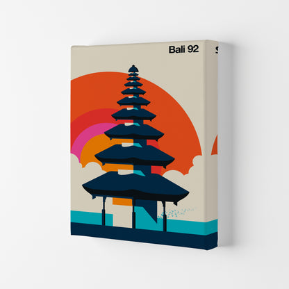 Bali 92 Art Print by Bo Lundberg Canvas
