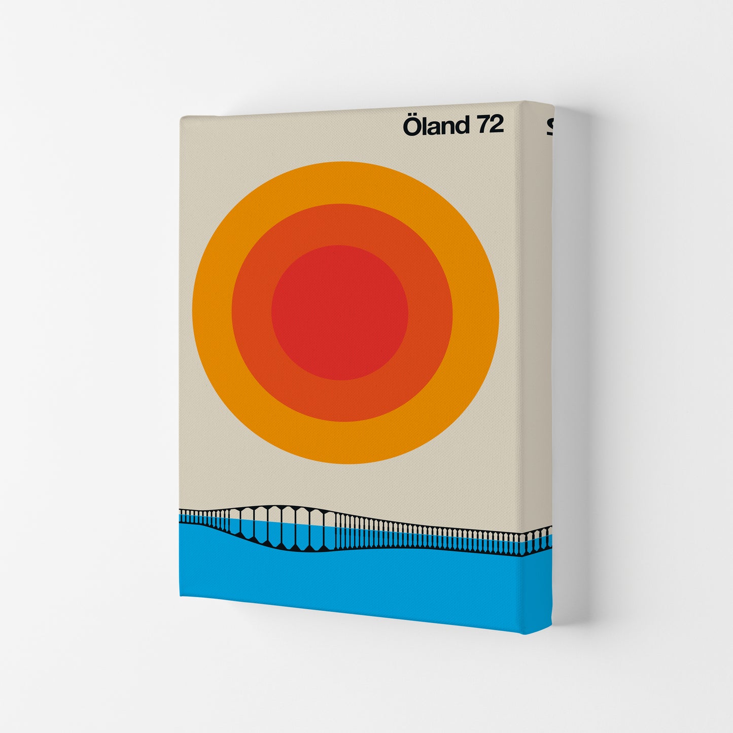 Öland 72 Art Print by Bo Lundberg Canvas