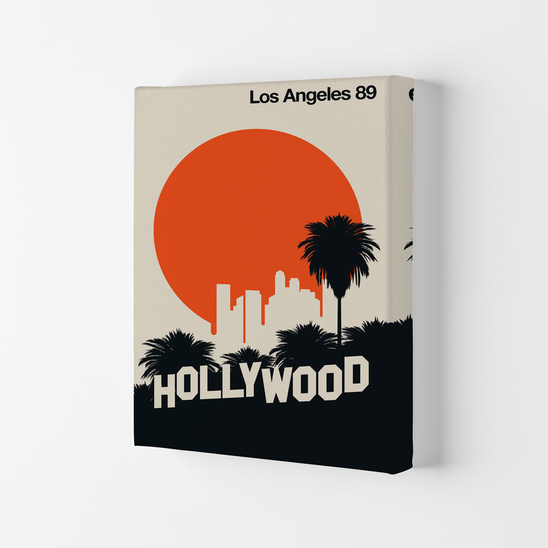 Los Angeles 89 Art Print by Bo Lundberg Canvas