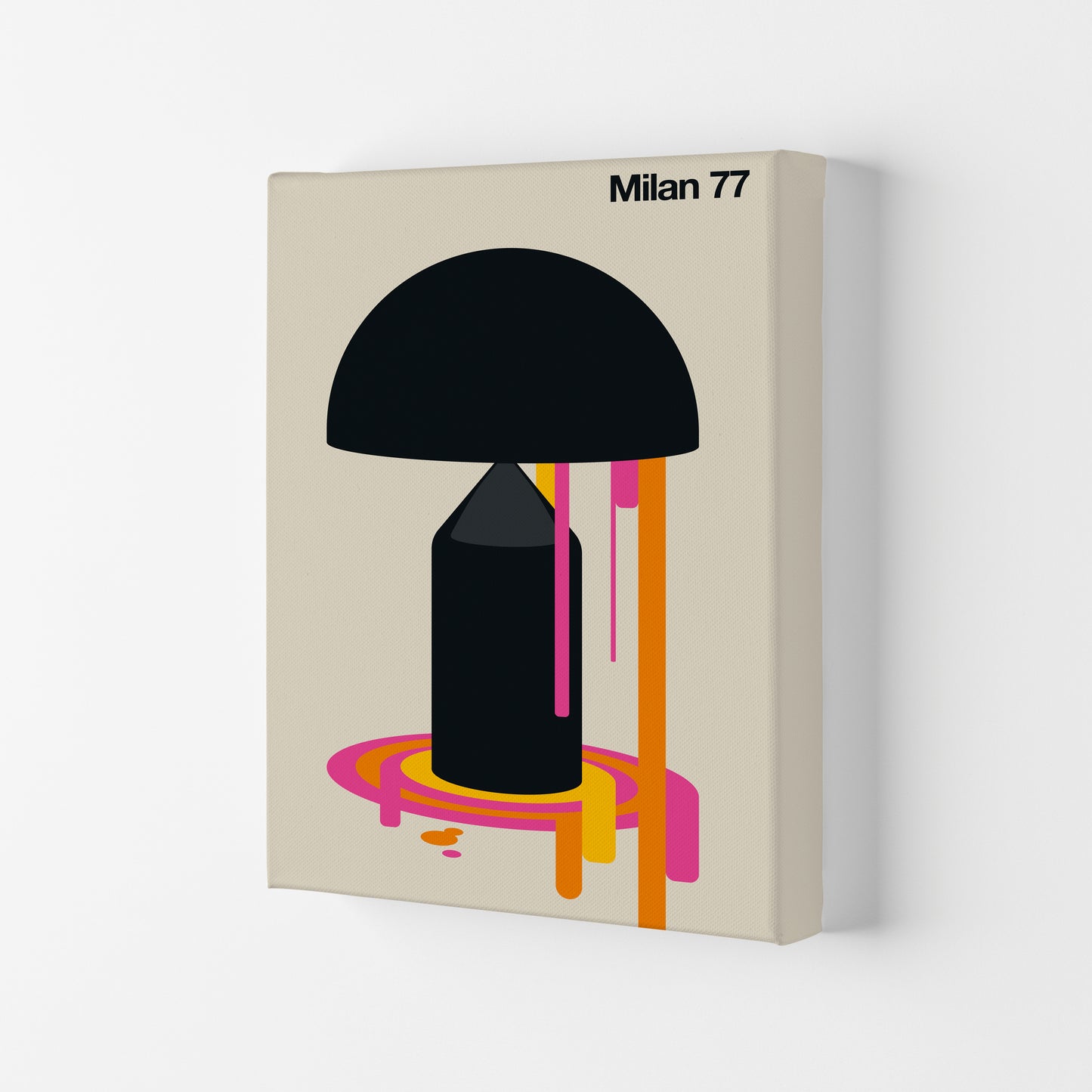 Milan 77 Art Print by Bo Lundberg Canvas