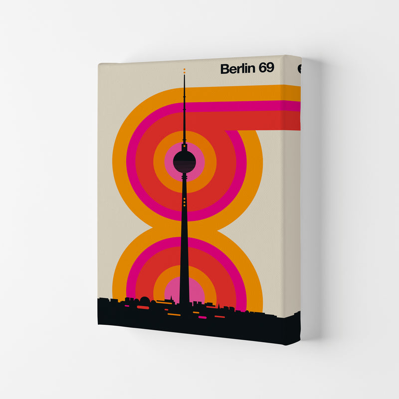 Berlin 69 Art Print by Bo Lundberg Canvas