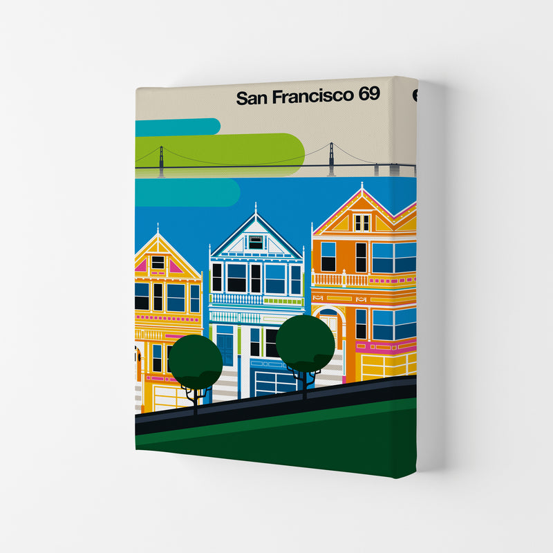 San Francisco 69 Art Print by Bo Lundberg Canvas