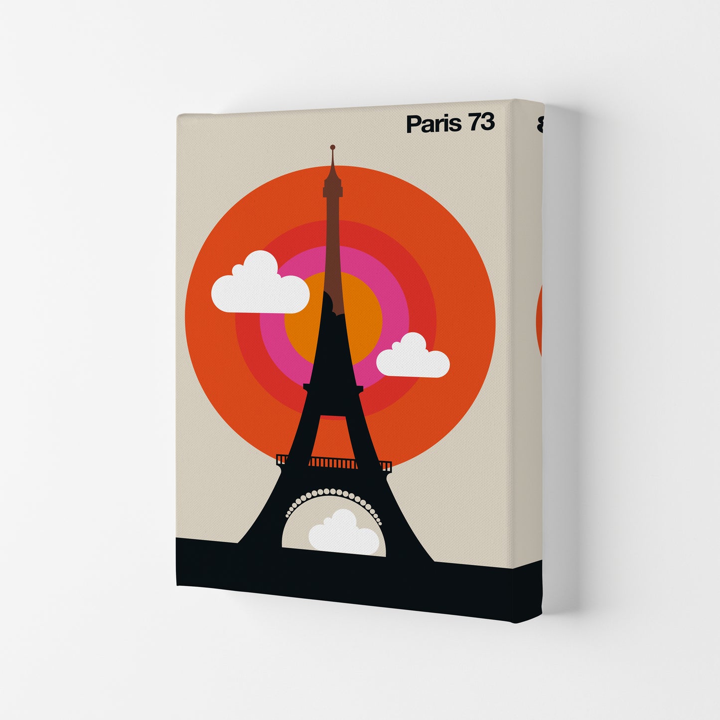 Paris 73 Art Print by Bo Lundberg Canvas
