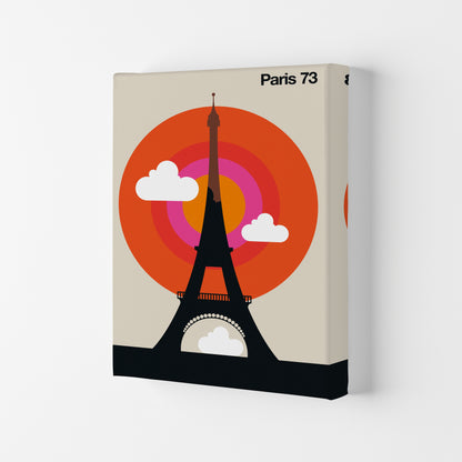 Paris 73 Art Print by Bo Lundberg Canvas
