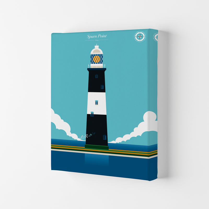 Spurn Point Art Print by Bo Lundberg Canvas