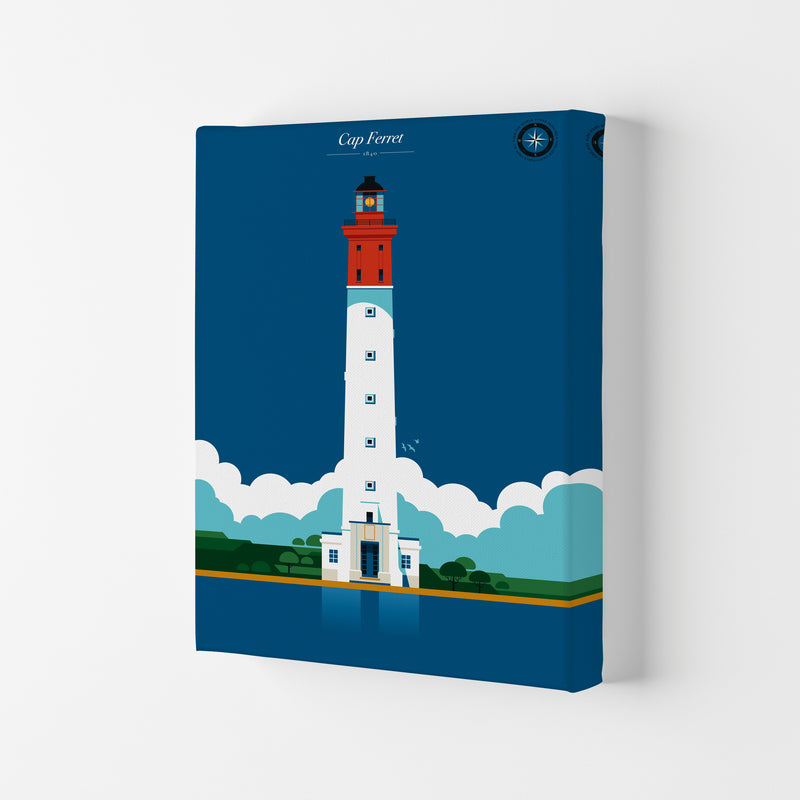 Cap Ferret Art Print by Bo Lundberg Canvas