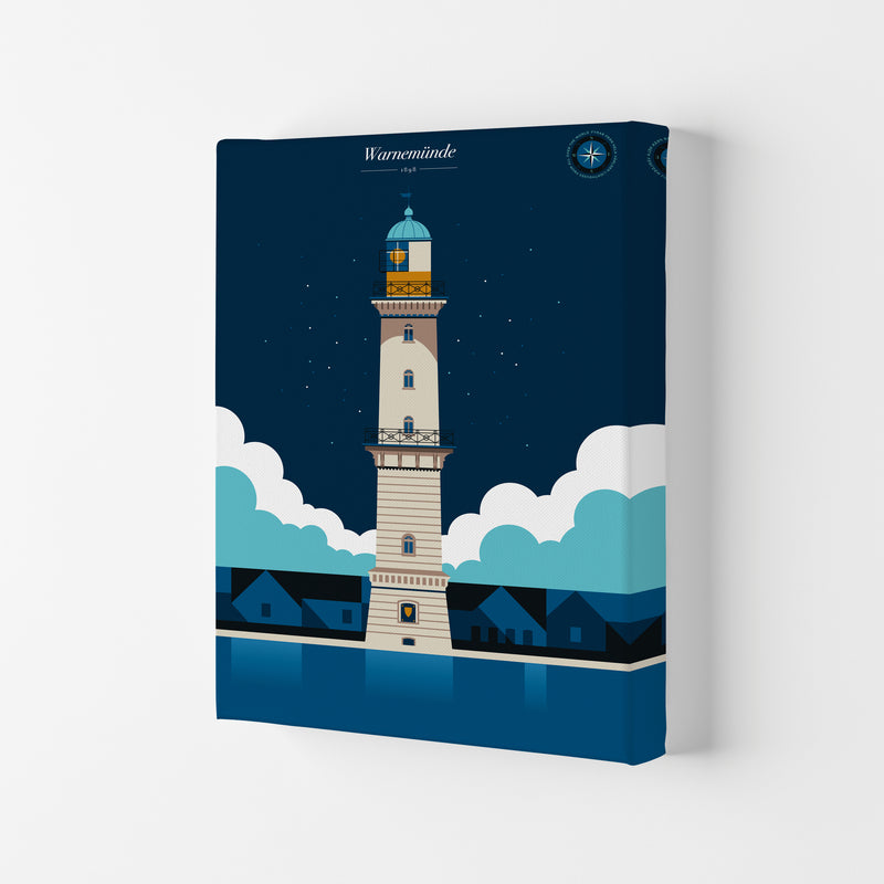 Warnemünde Art Print by Bo Lundberg Canvas
