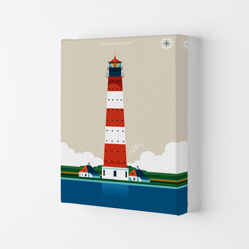 Westerheversand Art Print by Bo Lundberg Canvas