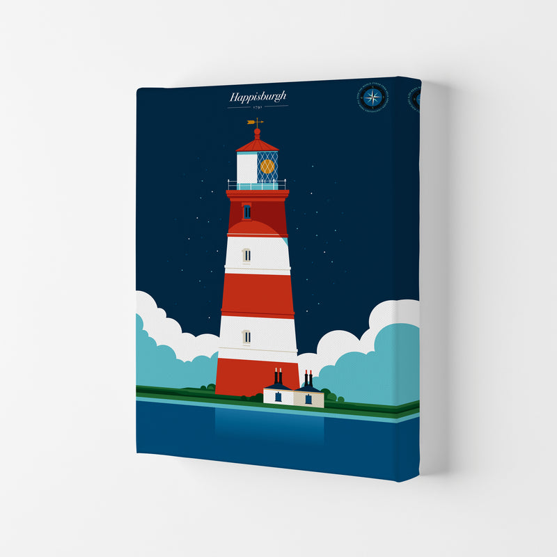 Happisburgh Art Print by Bo Lundberg Canvas