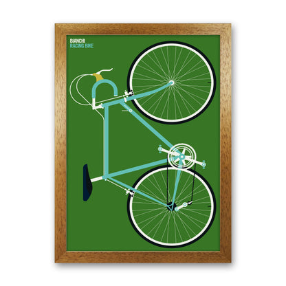 Icons Bianchi Full Art Print by Bo Lundberg Oak Grain