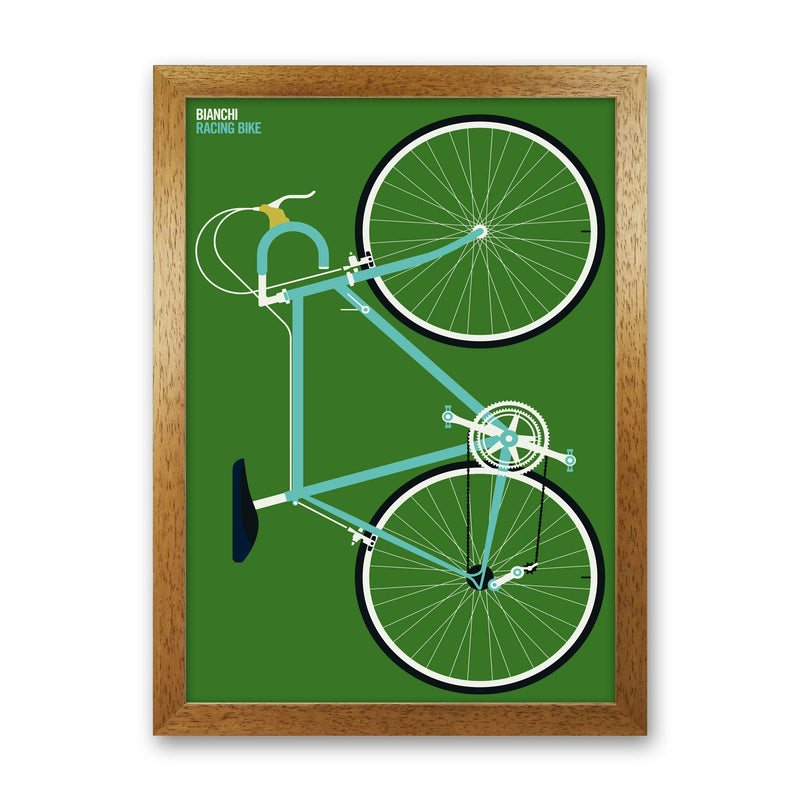 Icons Bianchi Full Art Print by Bo Lundberg Oak Grain