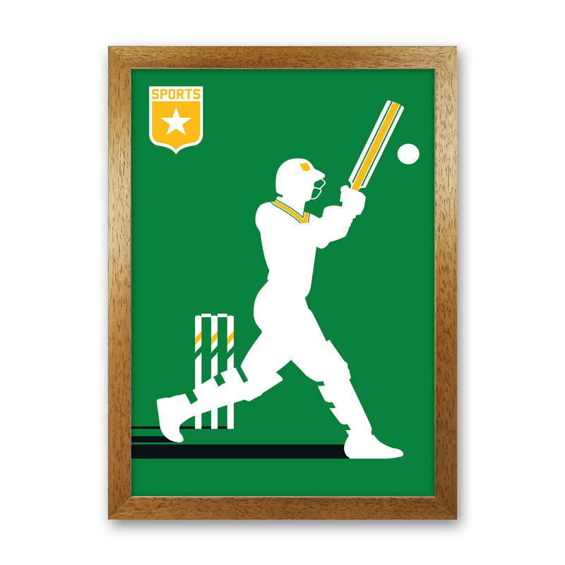 Cricket Art Print by Bo Lundberg Oak Grain
