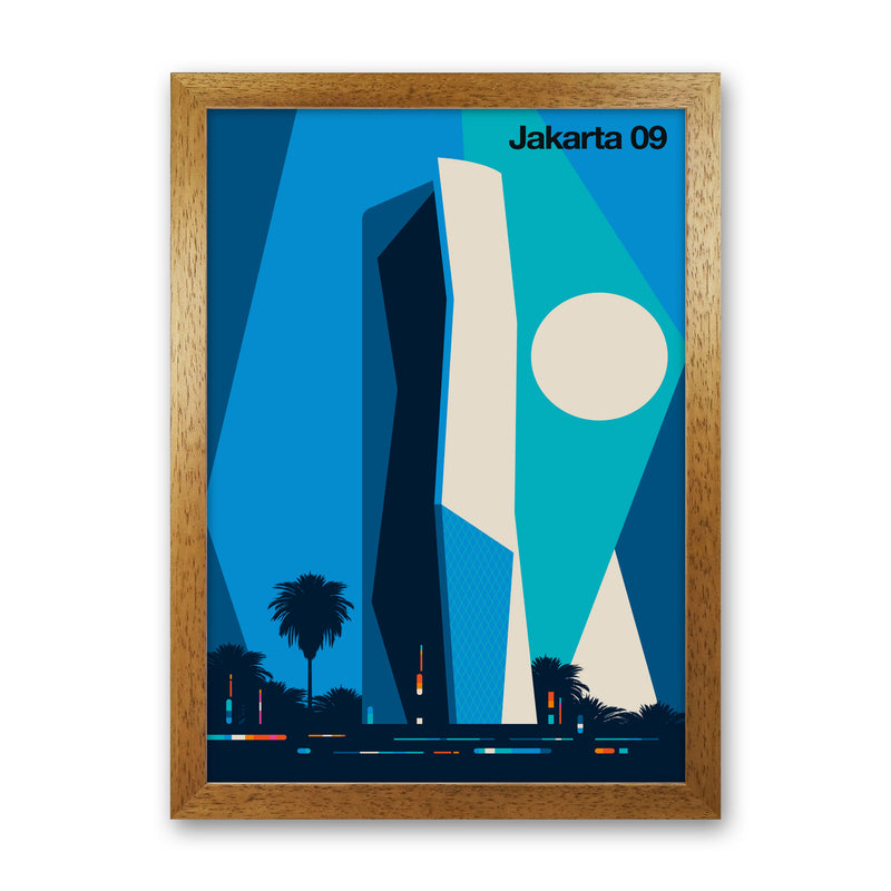 Jakarta 09 Art Print by Bo Lundberg Oak Grain