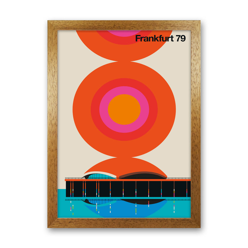 Frankfurt 79 Art Print by Bo Lundberg Oak Grain