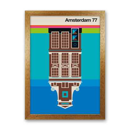 Amsterdam 77 Art Print by Bo Lundberg Oak Grain