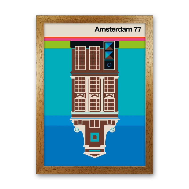 Amsterdam 77 Art Print by Bo Lundberg Oak Grain