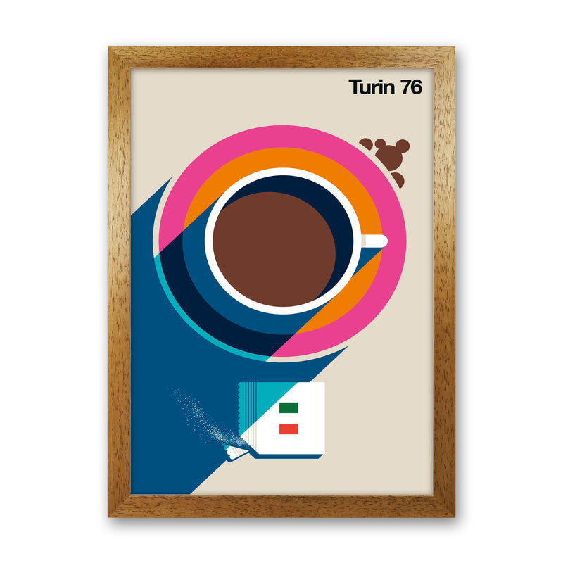 Turin 76 Art Print by Bo Lundberg Oak Grain