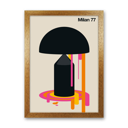 Milan 77 Art Print by Bo Lundberg Oak Grain