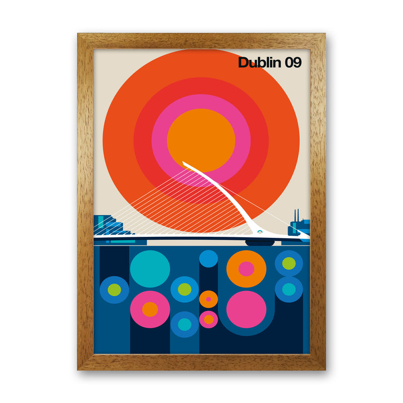Dublin 09 Art Print by Bo Lundberg Oak Grain