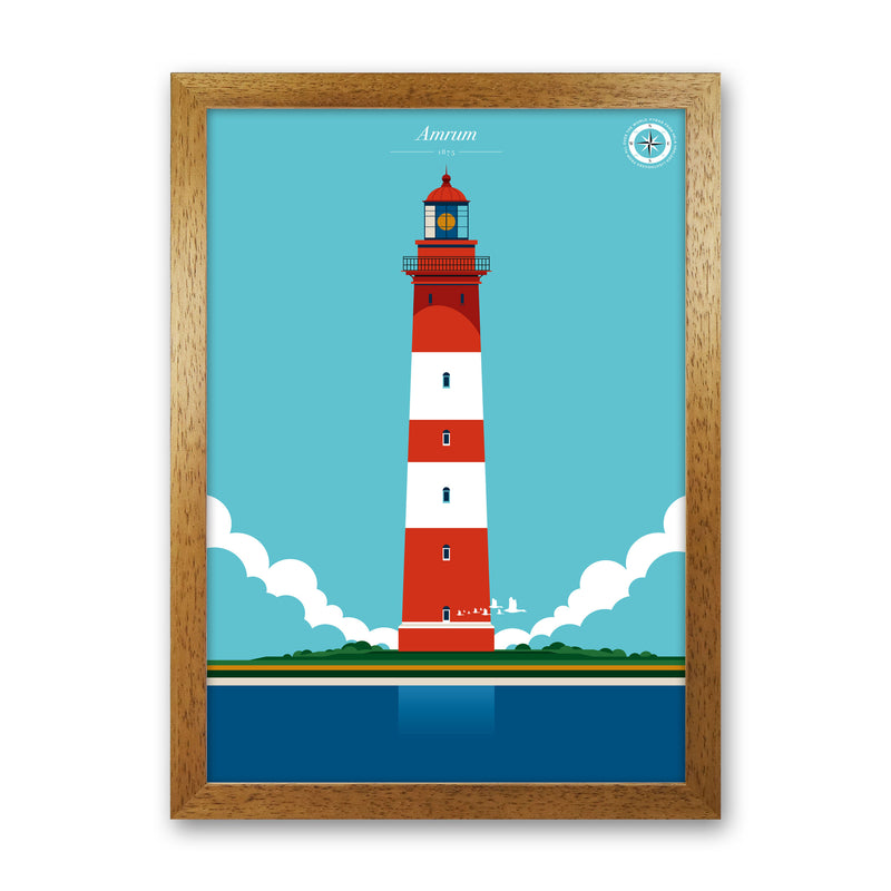 Amrum Art Print by Bo Lundberg Oak Grain