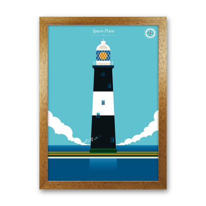 Spurn Point Art Print by Bo Lundberg Oak Grain