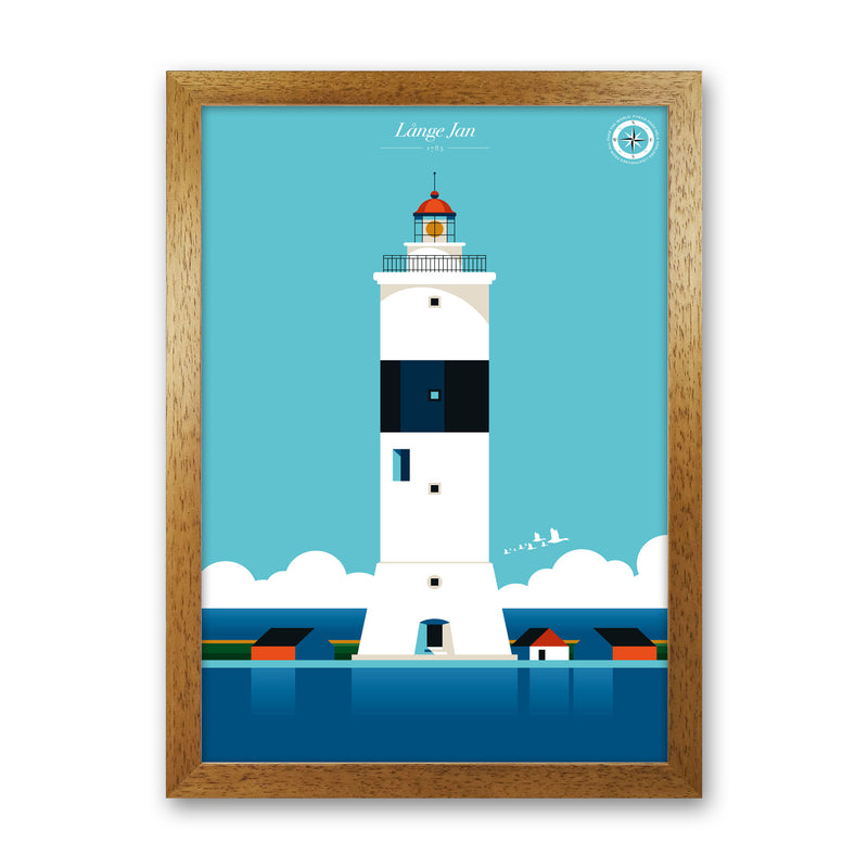 Långe Jan Art Print by Bo Lundberg Oak Grain