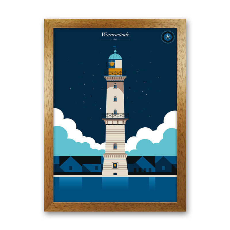 Warnemünde Art Print by Bo Lundberg Oak Grain