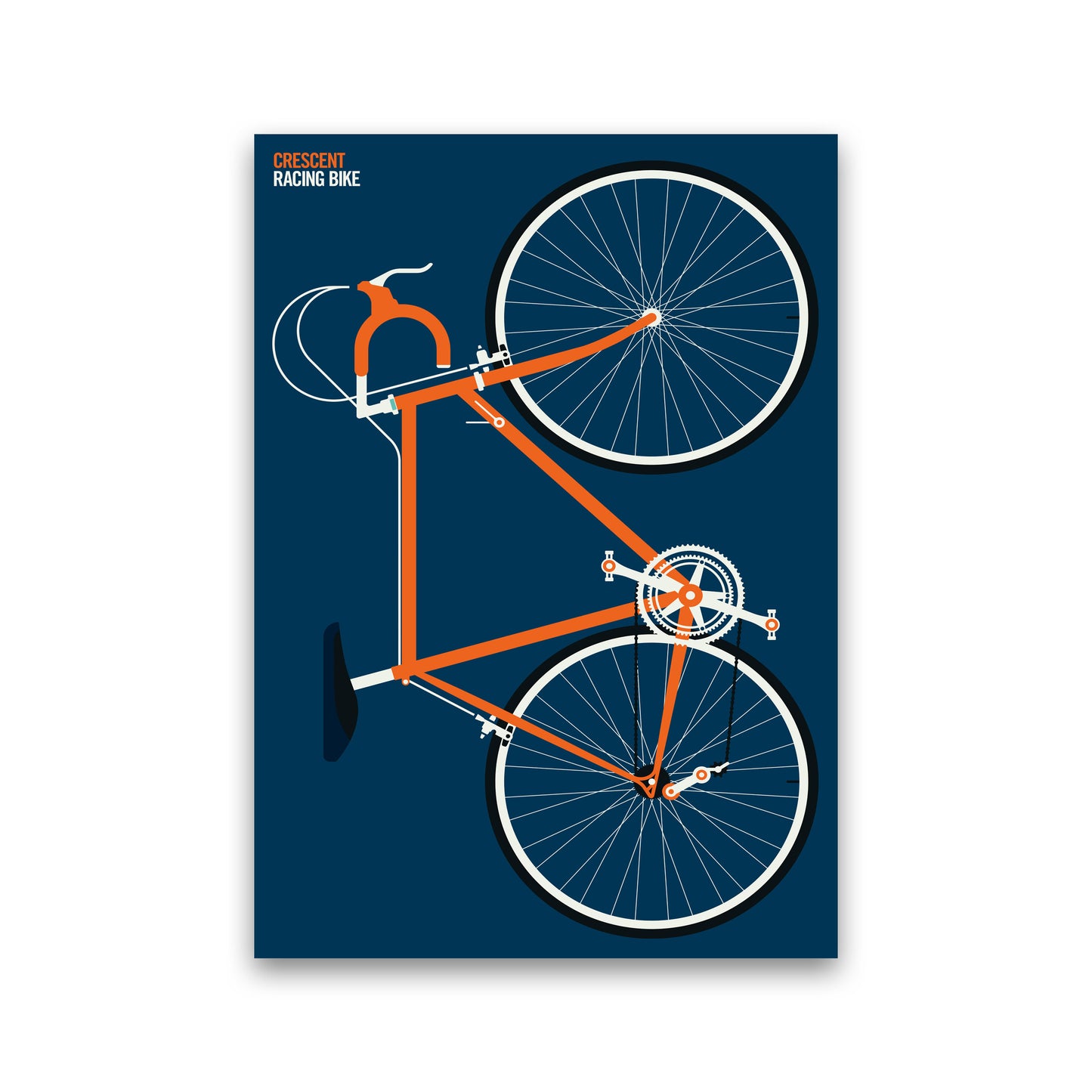 Icons Cresecent Full Art Print by Bo Lundberg Print Only