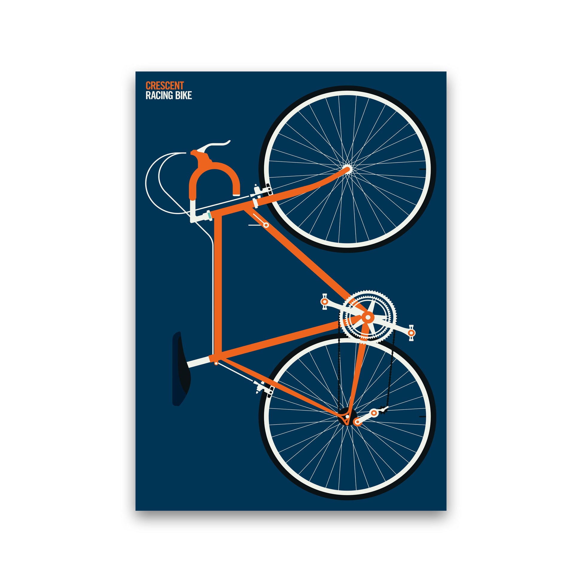Icons Cresecent Full Art Print by Bo Lundberg Print Only